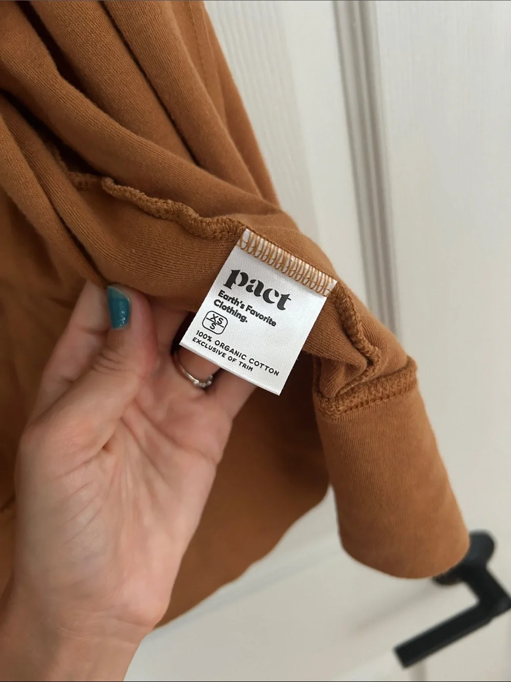 Pact organic airplane style cardigan, chai, XS/S